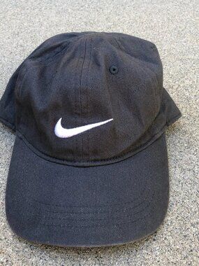 NIKE Baseball Hat Children Child Kid's Grey One Size Cap